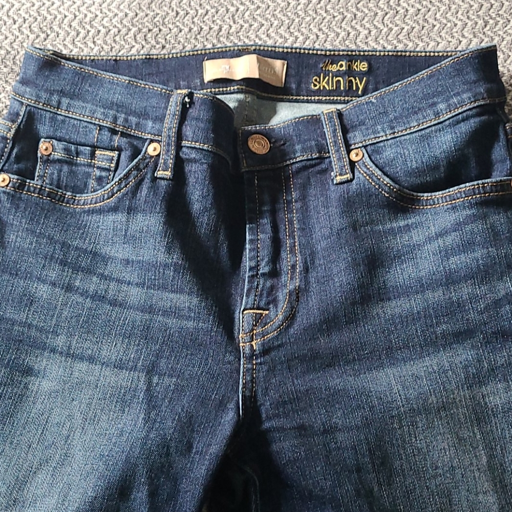 7 for all Mankind skinny jeans